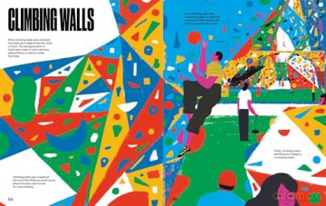 The Big Book of Climbing: An Illustrated History of Mountaineering, Bouldering, and Beyond - Ximo Abadia [KSIĄŻKA]