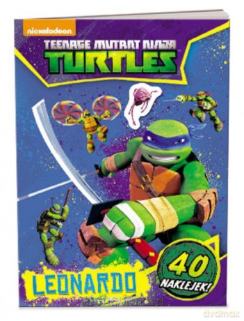 Wojownicze Żółwie Ninja. Leonardo. [KSIĄŻKA]