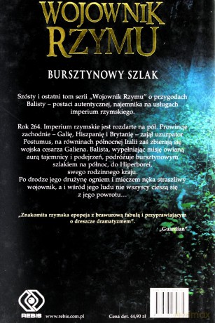 Wojownik Rzymu. Część 6. Bursztynowy szlak [KSIĄŻKA]