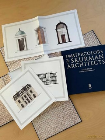 The Watercolors of Skurman Architects - Clive Aslet [KSIĄŻKA]