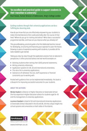 An Educator's Guide to University Applications: Supporting Students with Their Post-18 Options - Wendy Heydorn [KSIĄŻKA]