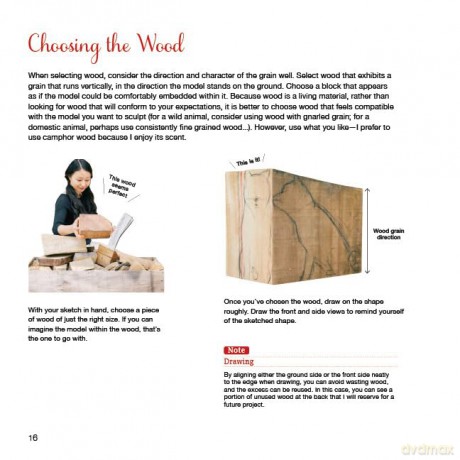 A Beginner's Guide to Animal Woodcarving: Learn to Sculpt Lifelike Figures from a Japanese Master (Detailed Instructions for 5 Projects!) - Mio Hashimoto [KSIĄŻKA]