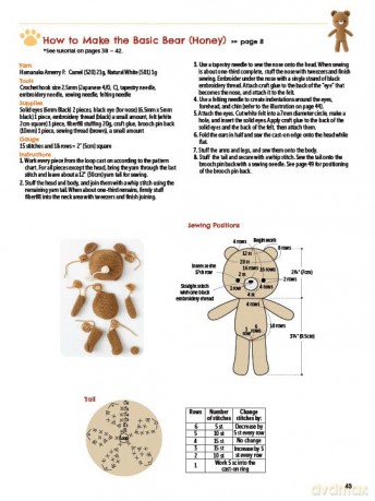 Crochet Cute Amigurumi Animals with Mix-and-Match Outfits: 76 Easy-to-follow Patterns Using Clear Japanese-style Crochet Charts - The Halations [KSIĄŻKA]