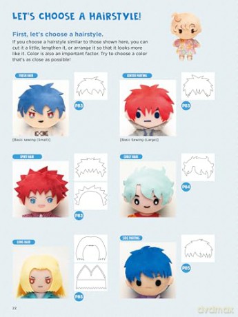 Cute Plushie and Mochi Dolls: Sweet Manga-style Kawaii Characters to Sew - Eriko Teranishi [KSIĄŻKA]