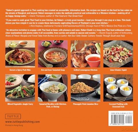 Easy Thai Cooking: 75 Family-Style Dishes You Can Prepare in Minutes - Robert Danhi [KSIĄŻKA]