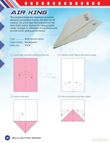Extreme Distance Paper Airplanes: New Designs for Ultra Long-Range Flights! (Includes 32 Tear-Out Paper Planes) - Takuo Toda [KSIĄŻKA]