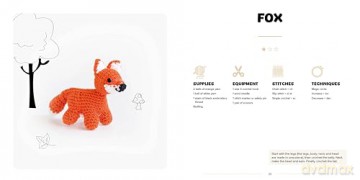 Kawaii Crocheted Animals: 35 Adorable Amigurumi Critters - Marie-Noelle Bayard [KSIĄŻKA]
