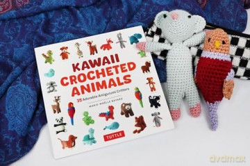 Kawaii Crocheted Animals: 35 Adorable Amigurumi Critters - Marie-Noelle Bayard [KSIĄŻKA]