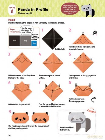 Kawaii Origami Animals: Fold Adorable Paper Cats, Dogs, Bugs and More! (75 Super Cute Animals): Fold Adorable Paper Cats, Dogs, Bugs and More! (75 Easy-to-Fold Projects!) - Kamikey [KSIĄŻKA]