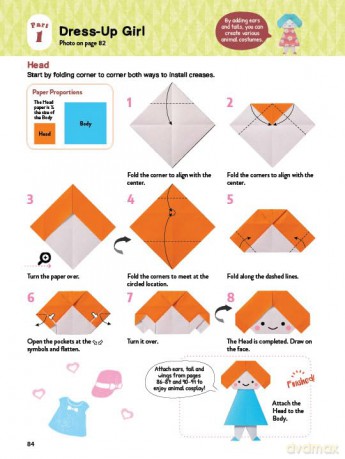 Kawaii Origami Animals: Fold Adorable Paper Cats, Dogs, Bugs and More! (75 Super Cute Animals): Fold Adorable Paper Cats, Dogs, Bugs and More! (75 Easy-to-Fold Projects!) - Kamikey [KSIĄŻKA]
