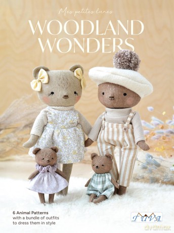 Woodland Wonders: Animal Doll to Sew by Mes Petites Lunes - Ariane Lauzon [KSIĄŻKA]