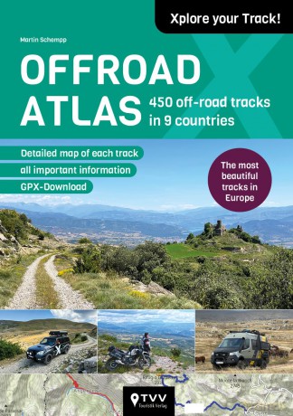 Offroad Atlas: 450 Off-road Tracks in 9 Countries - Martin Schempp [KSIĄŻKA]