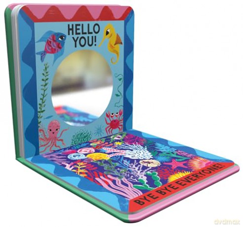 Hello Fish!: An underwater search-and-find mirror book (Mirror Magic) - Sharon King-Chai [KSIĄŻKA]