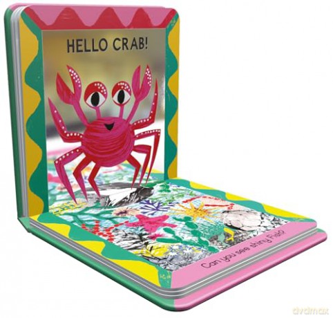 Hello Fish!: An underwater search-and-find mirror book (Mirror Magic) - Sharon King-Chai [KSIĄŻKA]