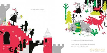 Robin Hood: A forest folktale for little rebels (Rebel Fairytales) - Bethan Woollvin [KSIĄŻKA]
