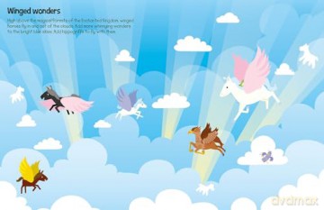 555 Sticker Fun Magical Creatures - Oakley Graham [KSIĄŻKA]