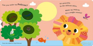 Good Morning Lion (Magic Wheel Book) - Rob Abbott [KSIĄŻKA]