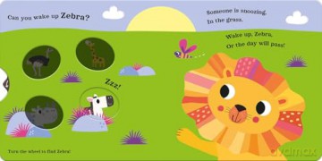 Good Morning Lion (Magic Wheel Book) - Rob Abbott [KSIĄŻKA]