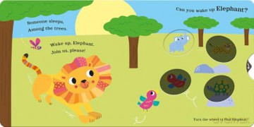 Good Morning Lion (Magic Wheel Book) - Rob Abbott [KSIĄŻKA]