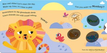 Good Morning Lion (Magic Wheel Book) - Rob Abbott [KSIĄŻKA]