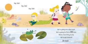 We're Going on a Dino Hunt (Picture Storybooks) - Yasmin Bond [KSIĄŻKA]