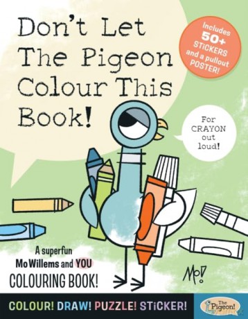 Don't Let The Pigeon Colour This Book! - Mo Willems Workshop [KSIĄŻKA]