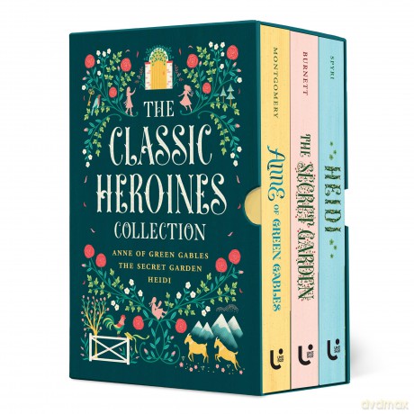 The Classic Heroines Collection Boxed Set: Anne of Green Gables, Heidi, The Secret Garden (Children's Signature Editions) - L.M. Montgomery [KSIĄŻKA]