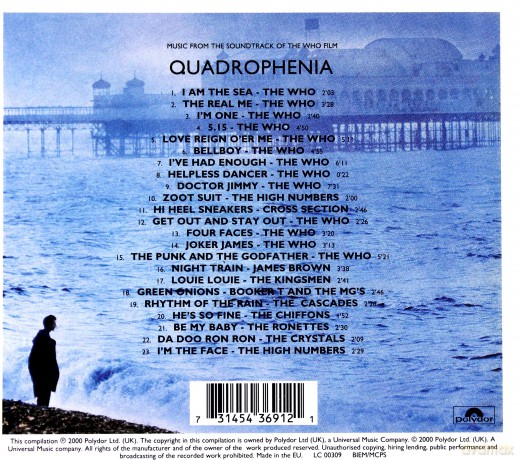 Quadrophenia soundtrack (Kwadrofonia) (The Who) [CD]