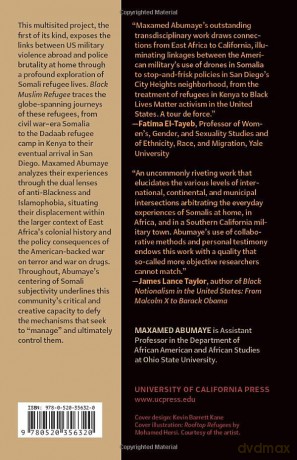 Black Muslim Refugee: Militarism, Policing, and Somali American Resistance to State Violence: 9 (Critical Refugee Studies) - Maxamed Abumaye [KSIĄŻKA]