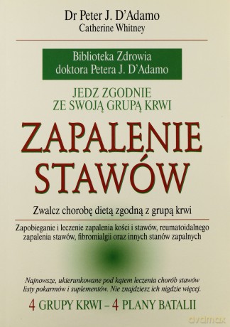 Zapalenie stawów - Catherine Whitney, Dr Peter J. D`Adamo [KSIĄŻKA]