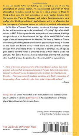 The Abyss of Freedom/Ages of the World (The Body, In Theory: Histories of Cultural Materialism) - Slavoj Zizek [KSIĄŻKA]