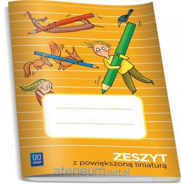 Zeszyt z powiększoną liniaturą [SZKOŁA]