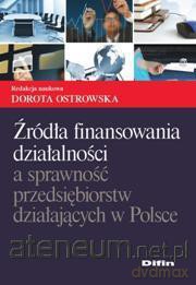 Żródła finansowania działalności [KSIĄŻKA]