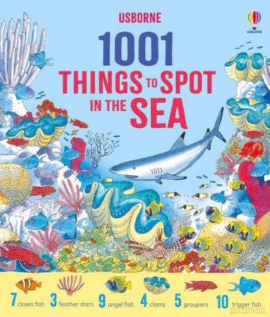1001 Things to Spot in the Sea - Katie Daynes [KSIĄŻKA]