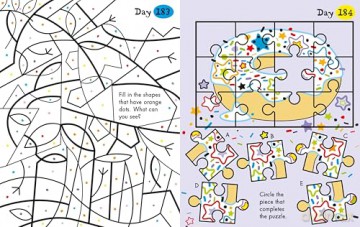 A Puzzle a Day (An Activity A Day) - Phillip Clarke [KSIĄŻKA]
