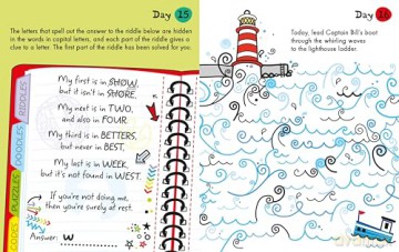 A Puzzle a Day (An Activity A Day) - Phillip Clarke [KSIĄŻKA]