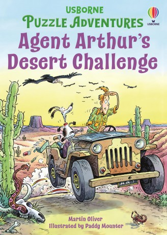 Agent Arthur's Desert Challenge (Puzzle Adventures) - Russell Punter [KSIĄŻKA]
