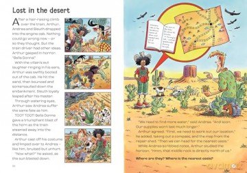 Agent Arthur's Desert Challenge (Puzzle Adventures) - Russell Punter [KSIĄŻKA]