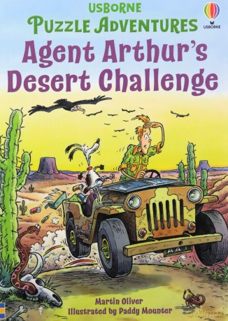 Agent Arthur's Desert Challenge (Puzzle Adventures) - Russell Punter [KSIĄŻKA]
