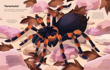 Big Sticker Book Bugs (Big Sticker Books) - Alice James [KSIĄŻKA]