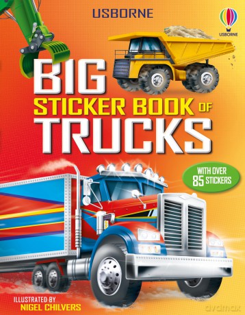 Big Sticker Book of Trucks (Big Sticker Books) - Simon Tudhope [KSIĄŻKA]