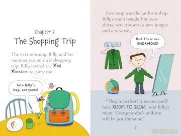 Billy and the Mini Monsters: Monsters Go Back to School - Zanna Davidson [KSIĄŻKA]