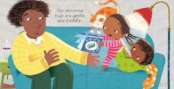 Daddies Love Hugs (Usborne Huggy Books) - Anna Milbourne [KSIĄŻKA]