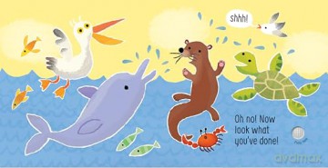 Don't Tickle the Dolphin! (DON'T TICKLE Touchy Feely Sound Books) - Sam Taplin [KSIĄŻKA]