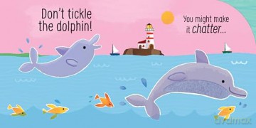 Don't Tickle the Dolphin! (DON'T TICKLE Touchy Feely Sound Books) - Sam Taplin [KSIĄŻKA]