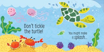 Don't Tickle the Dolphin! (DON'T TICKLE Touchy Feely Sound Books) - Sam Taplin [KSIĄŻKA]