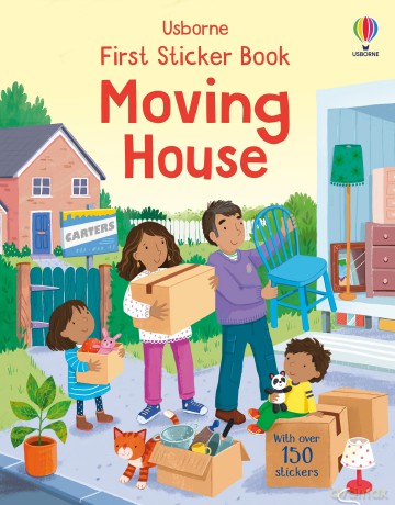 First Sticker Book Moving House (First Sticker Books) - Jessica Greenwell [KSIĄŻKA]