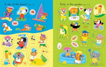 First Sticker Book Summer: An Interactive Activity Book with Animal Friends, Sandcastles and Camping. Containing over 150 Stickers for Kids' Fun in the Sun - Felicity Brooks [KSIĄŻKA]