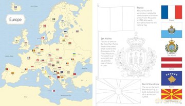 Flags of the World to Colour (Colouring Books) - Susan Meredith [KSIĄŻKA]