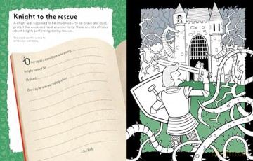 Knights and Castles Colouring and Activity Book (Colouring and Activity Books) - Kirsteen Robson [KSIĄŻKA]